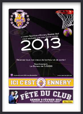 NewsLetter de bonne année Union Sportive Ennery BasketBall