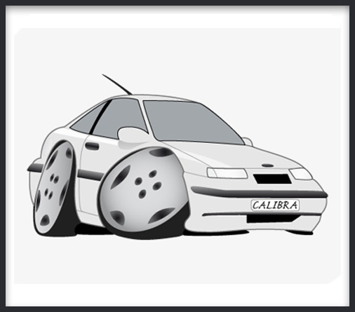 Illustration d'Opel Calibra