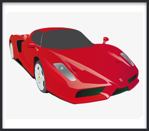 Illustration Ferrari Enzo