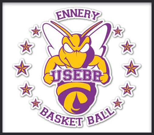 Logo de l'Union Sportive Ennery Basket Ball.